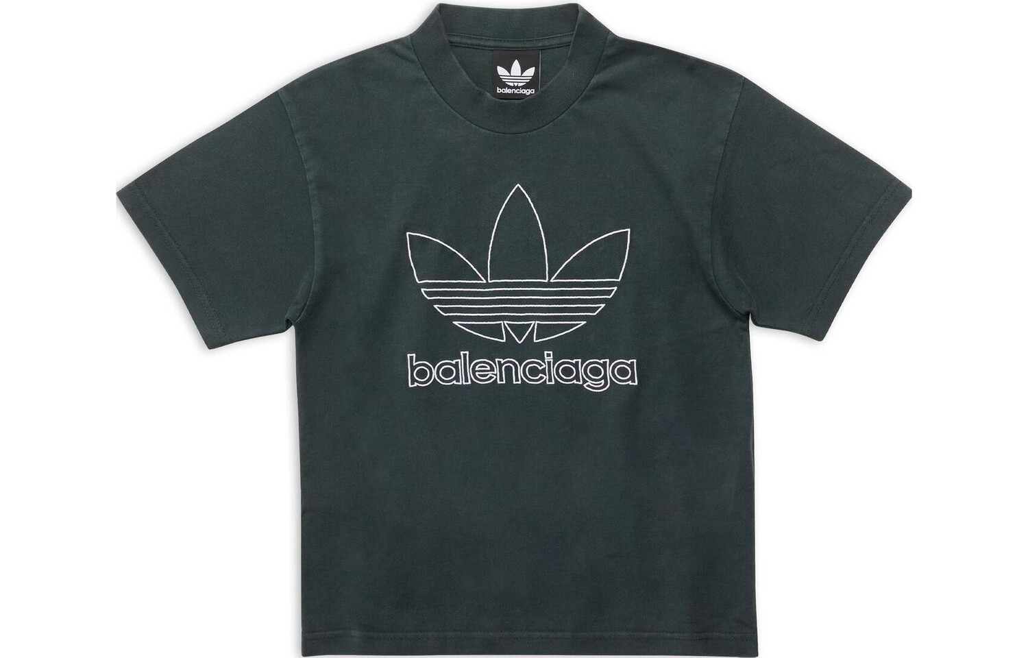

Детская футболка Balenciaga, темно-зеленый