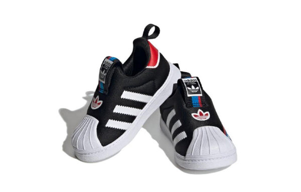 Кроссовки оригиналы суперзвезда Adidas, черный — фото 3