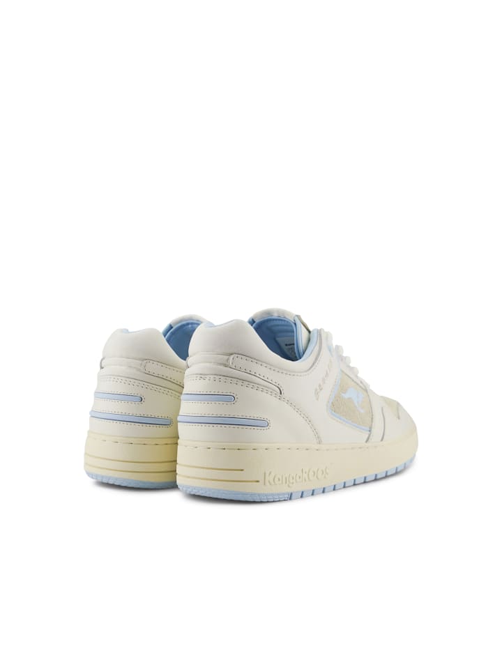 Кроссовки на шнуровке KangaROOS Originals Sneaker HOT SHOT LO x GRAMP, цвет Creme/Winterweiß — фото 2