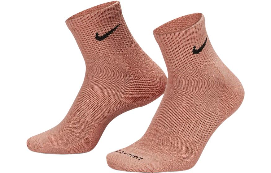 Носки Nike SS22 Quick Dry Breathable Sports Unisex 3 Pairs Pink / Gray / Blue Socks SX6890-955, серый — фото 2