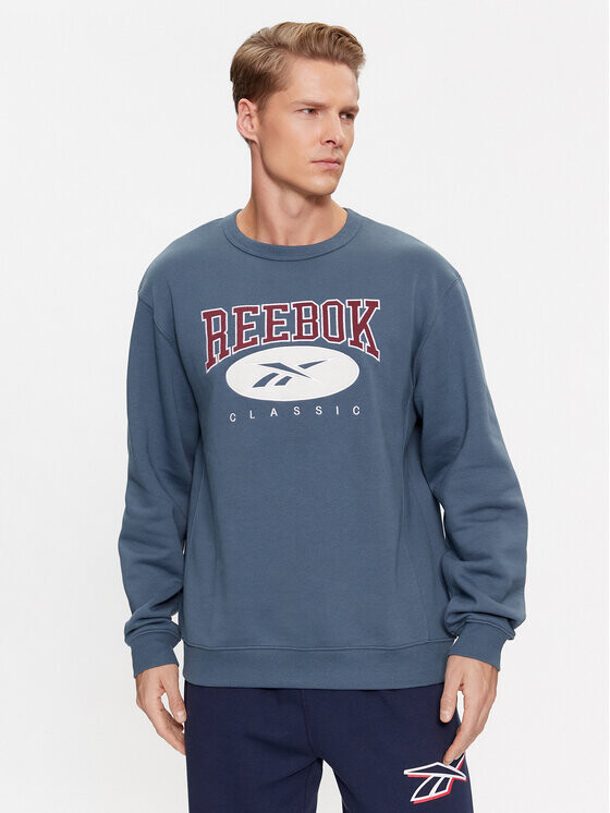 

Толстовка обычного кроя Reebok, синий