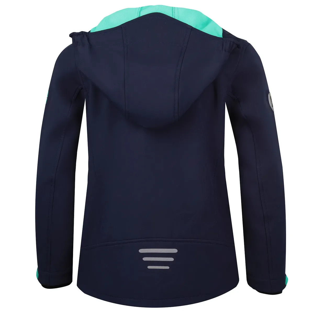 Куртка из софтшелла TROLLKIDS "GIRLS TROLLFJORD JACKET", синий — фото 2