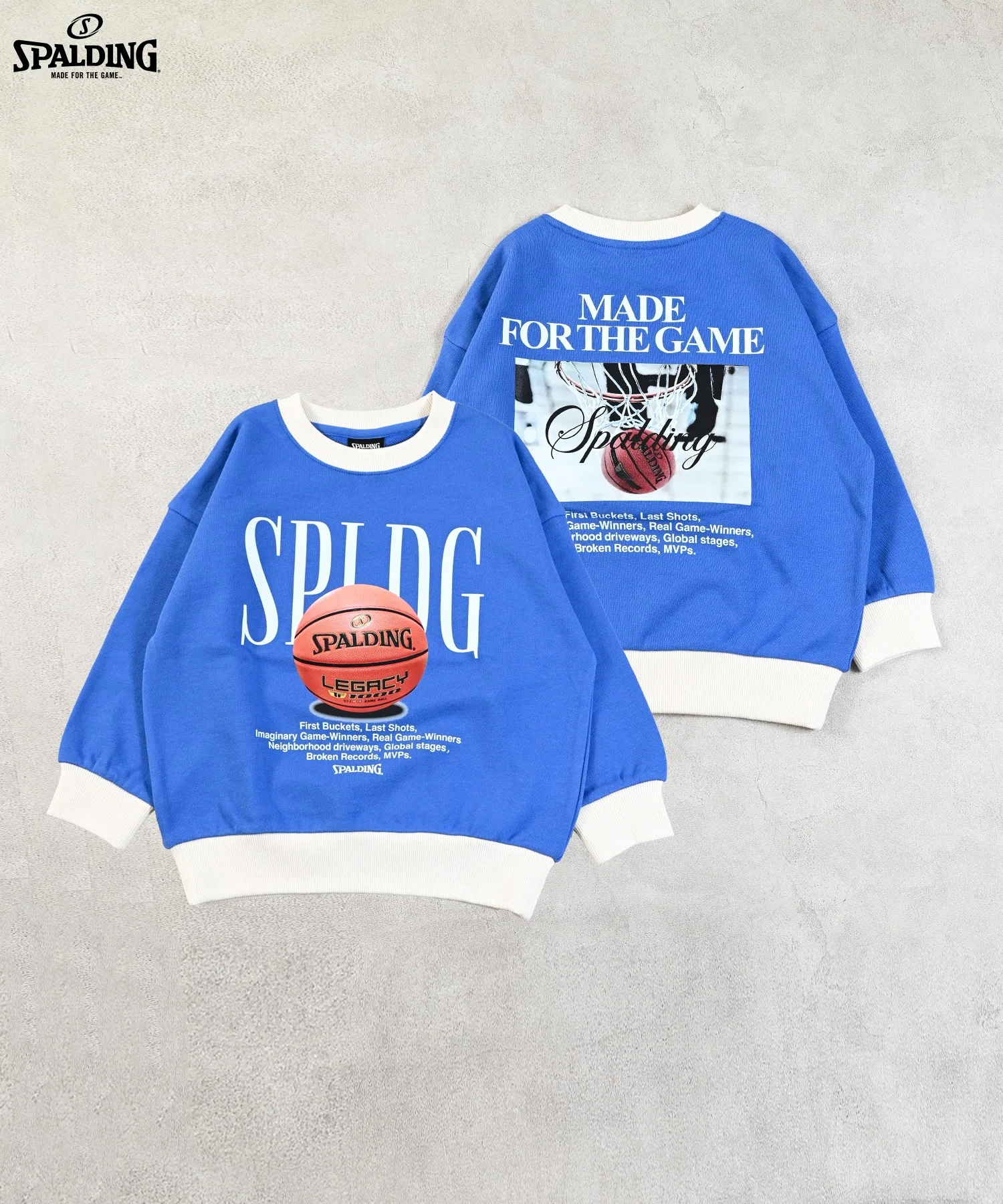 【SPALDING】Эксклюзивная толстовка с принтом — фото 3