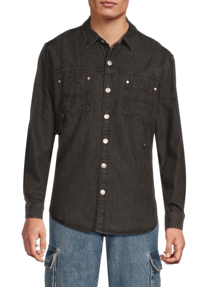 

Джинсовая рубашка Carpenter Acid Wash Wesc, цвет Acid Wash