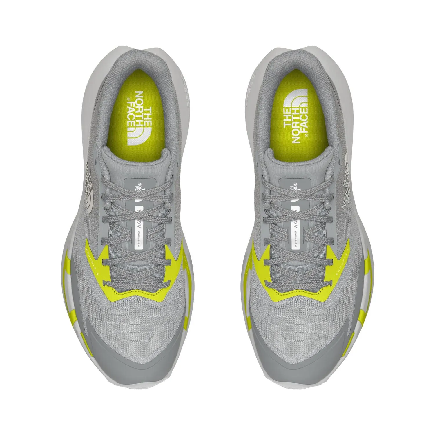 VECTIV Enduris 4 кроссовки для трейлового бега - мужские The North Face, High Rise Grey/Sulphur Spring — фото 3