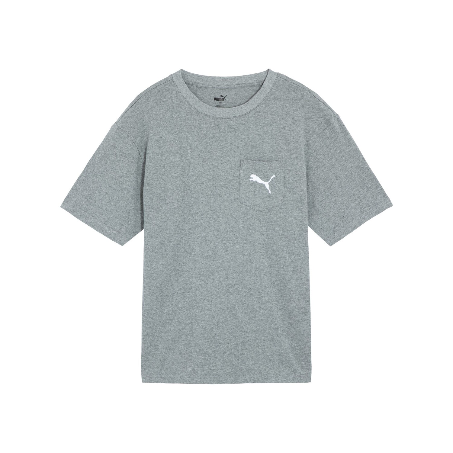 

Футболка унисекс серая Puma, серый