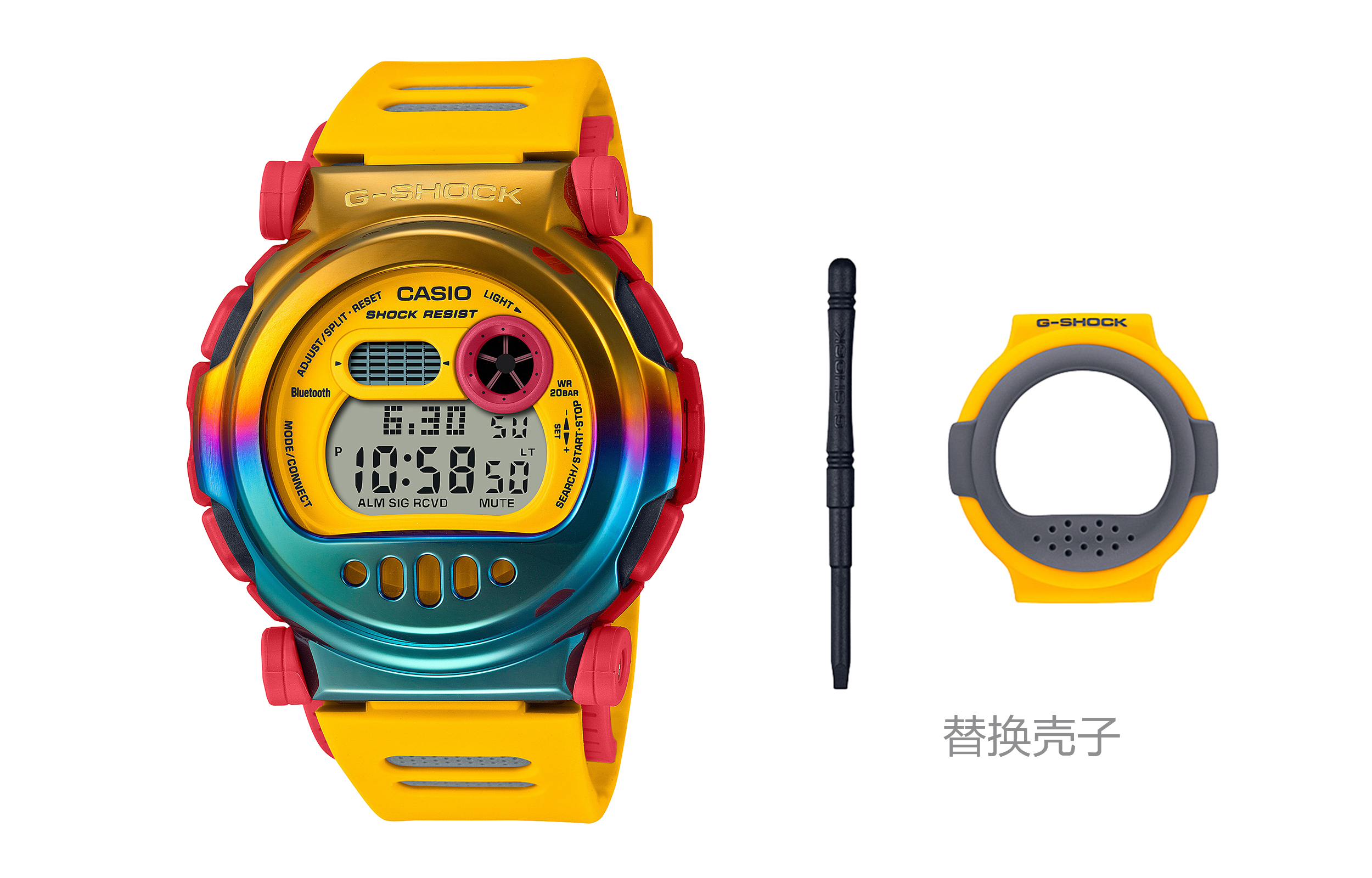 

CASIO Мужские часы G-SHOCK желтые