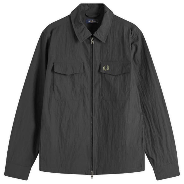 

Рубашка с застежкой-молнией Fred Perry, черный