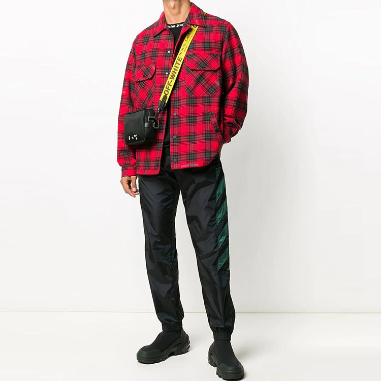 FW20 Рубашка мужская красная Off-White, красный — фото 2