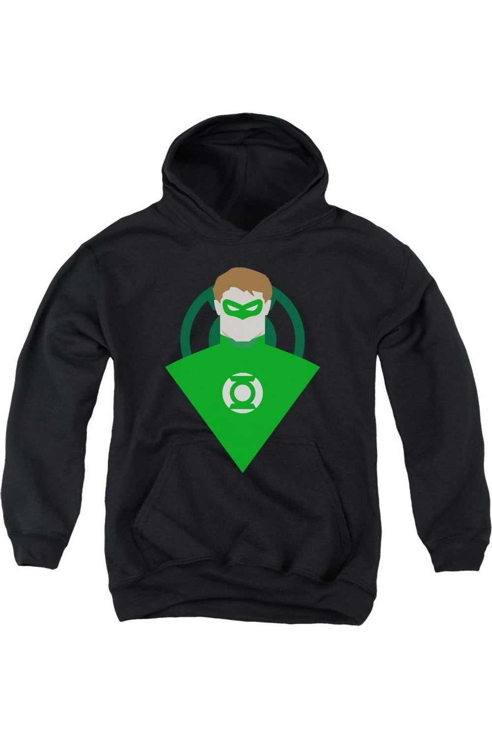 

DC Comics Простая молодежная толстовка с капюшоном Gildan, черный