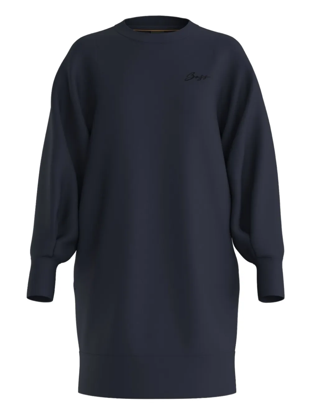 

Платье мини с длинными рукавами Boss, синий