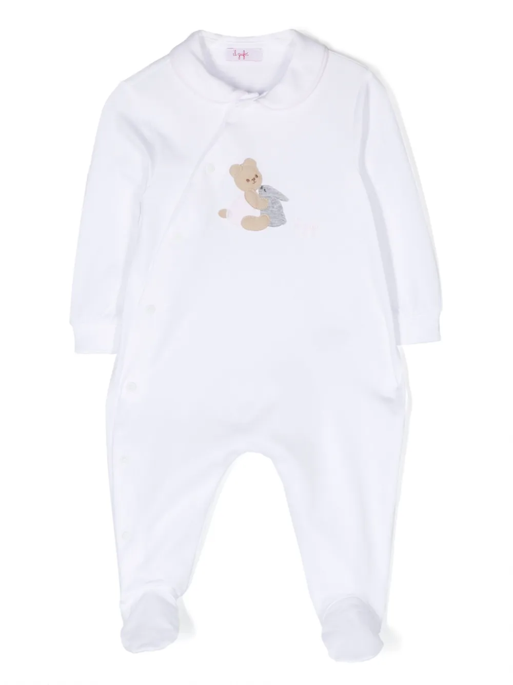 

Пижама с длинными рукавами и принтом Il Gufo, белый