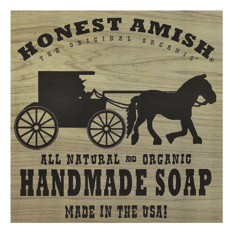 

Honest Amish, Кусковое мыло ручной работы, рыбацкая солодка, 1 шт.