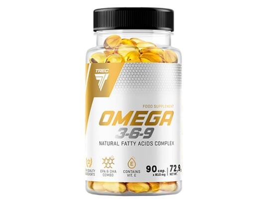 

Trec, Витамины и минералы, Омега 3-6-9, 90 капс., мультиколор