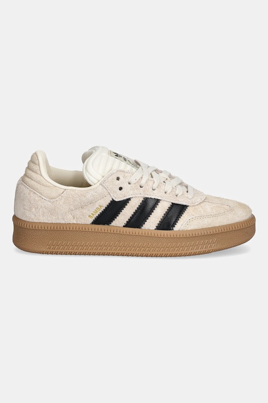 Замшевые кроссовки Samba XLG Adidas Originals, бежевый — фото 2