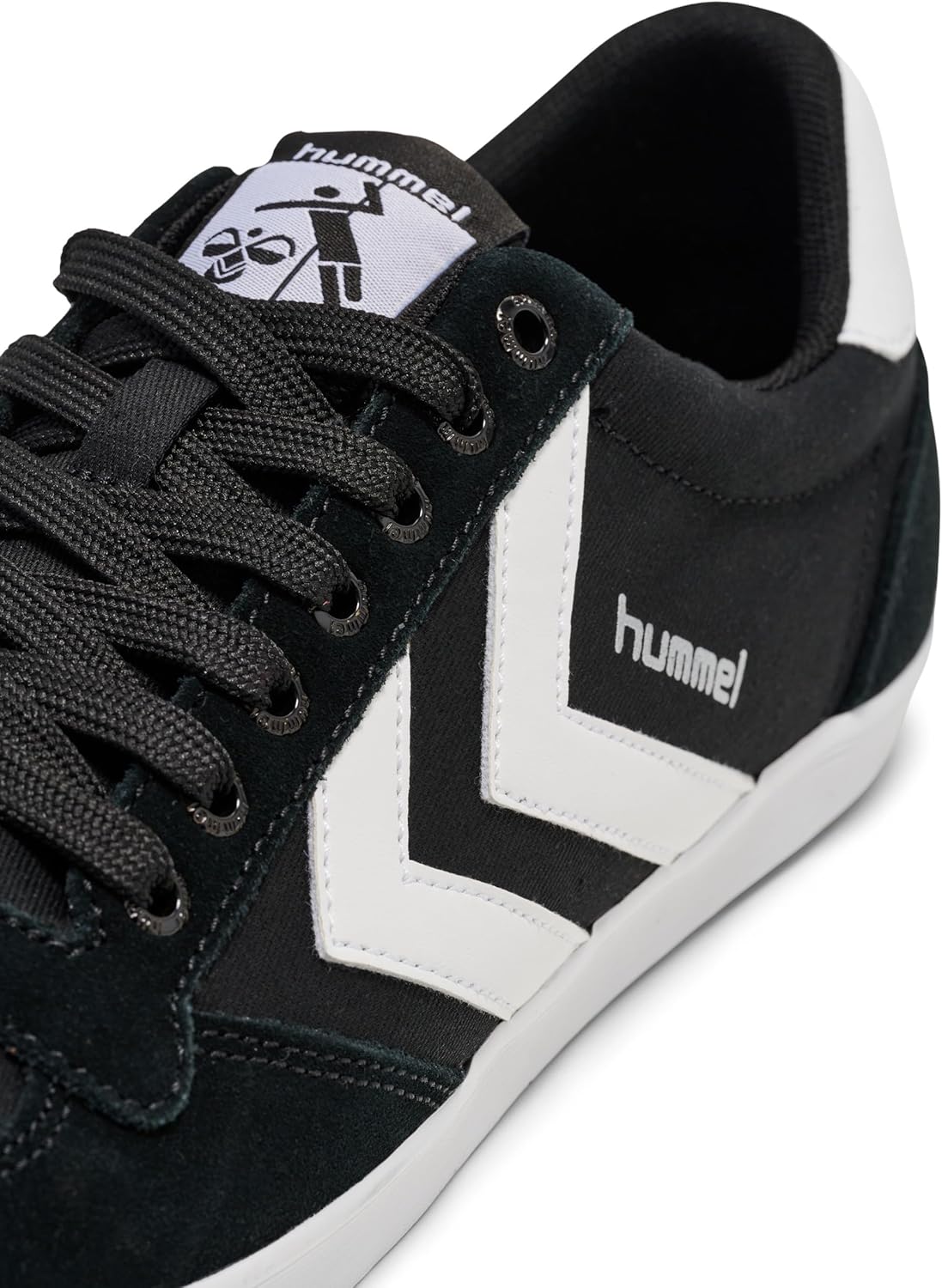 Кроссовки Hummel Unisex-Adult Stadil Light Canvas, белый/черный — фото 4