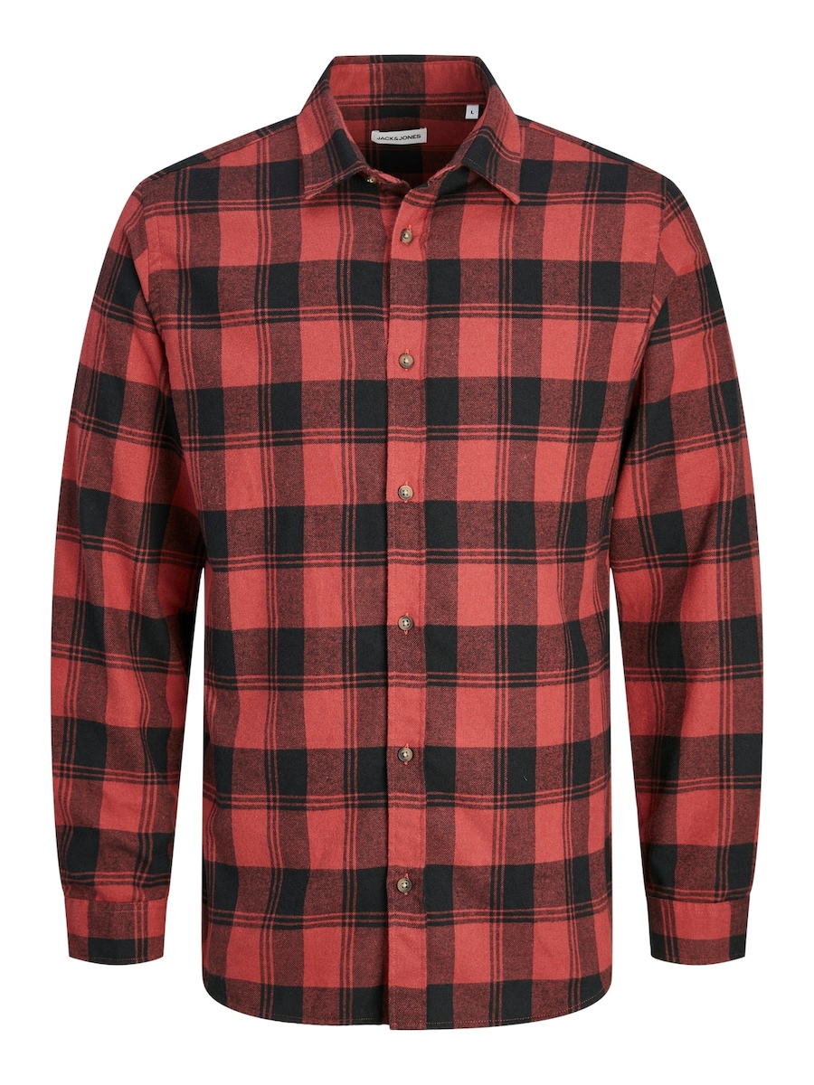 

Рубашка на пуговицах классического кроя Jack & Jones Plus JJJoshua, красный