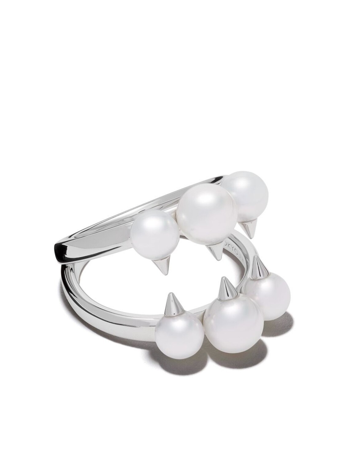 

Кольцо Collection Line Danger Signature из белого золота TASAKI, серебряный