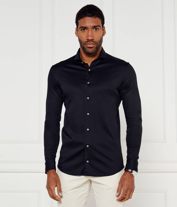 

Рубашка Slim fit Van Laack, черный