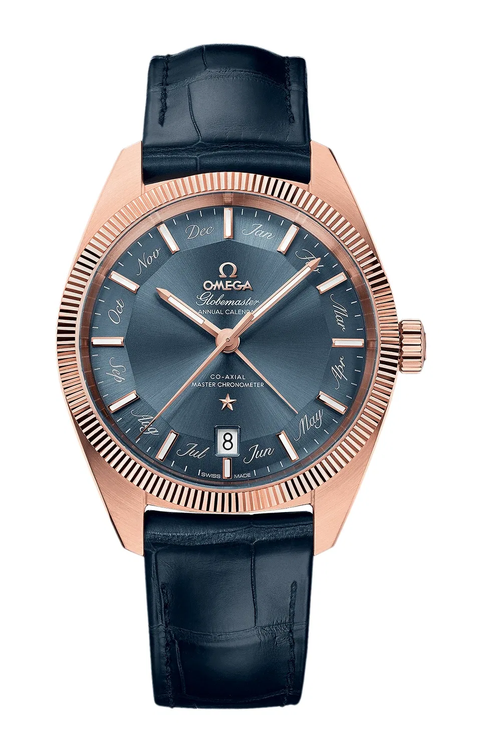 ГЛОБМАСТЕР ЕЖЕГОДНЫЙ КАЛЕНДАРЬ - 130.53.41.22.03.001 OMEGA, золотой