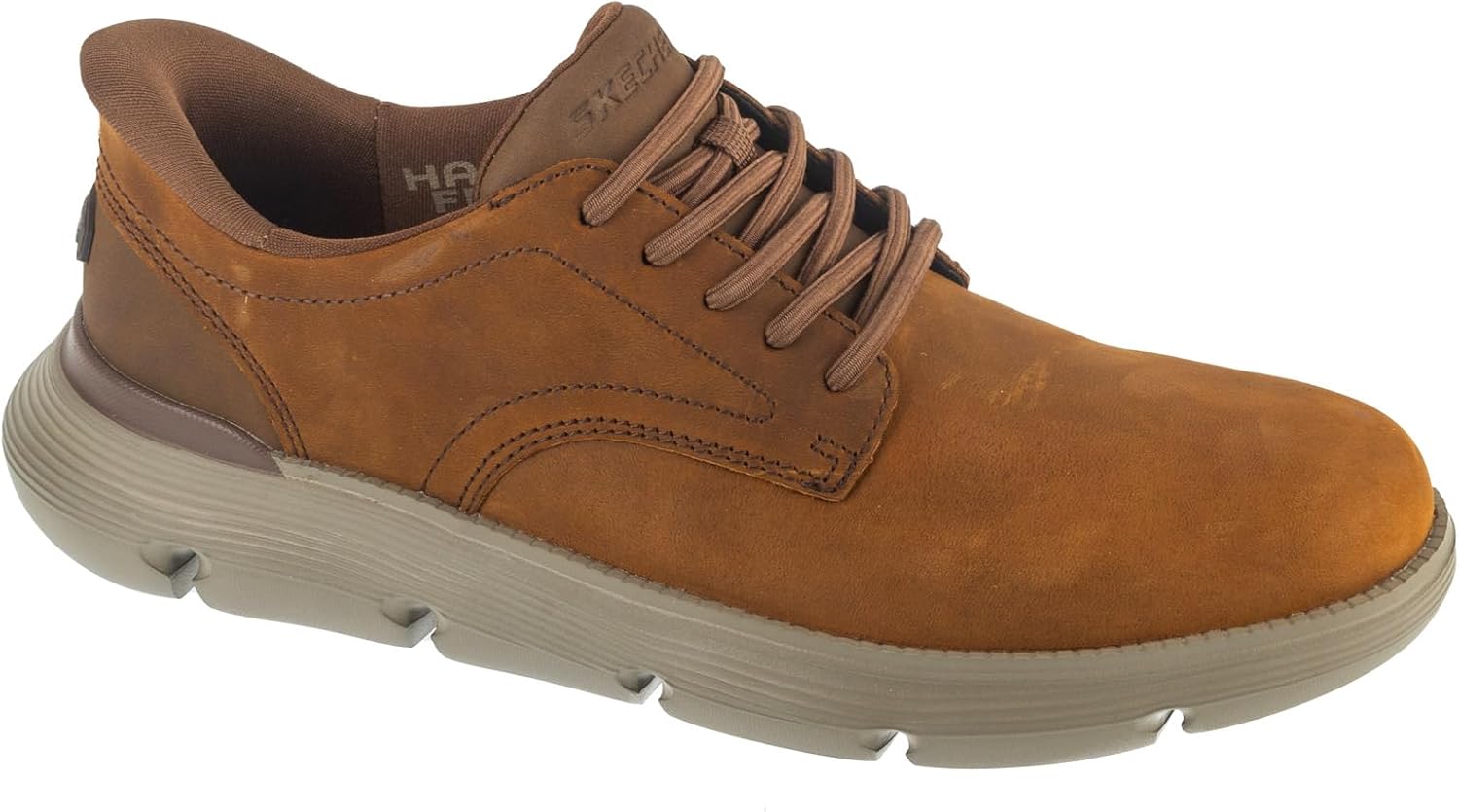 Мужские кроссовки Skechers Garza - Clive, темно-коричневый — фото 2