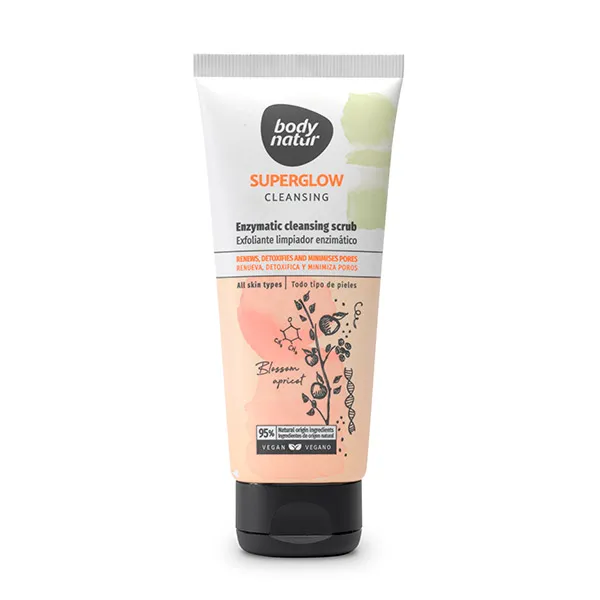 

Ферментативный скраб для лица Superglow Exfoliante Limpiador Body Natur, 100 ml