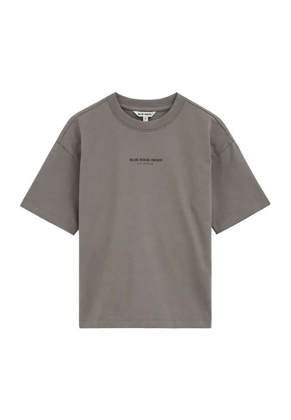 Футболка с принтом «голубой хребет» We Fashion, Taupe — фото 4