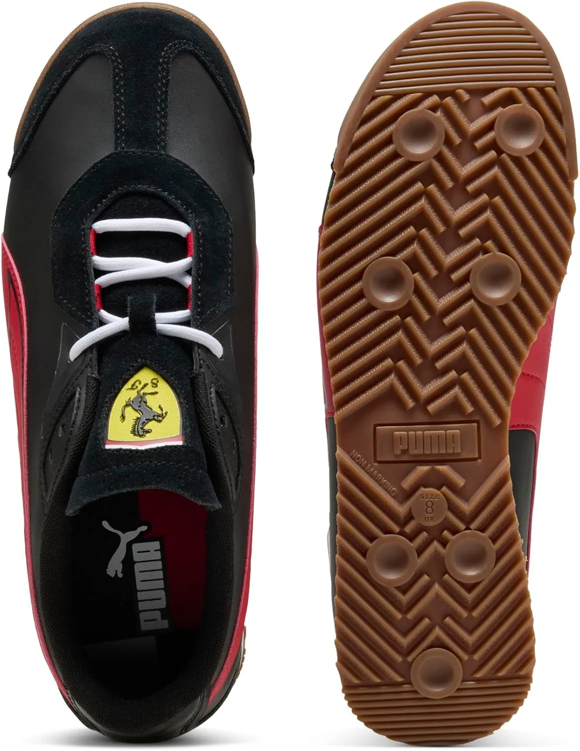 Мужские кроссовки PUMA Scuderia Ferrari Roma, Puma Black Rosso Corsa Puma Black Rosso Corsa — фото 4