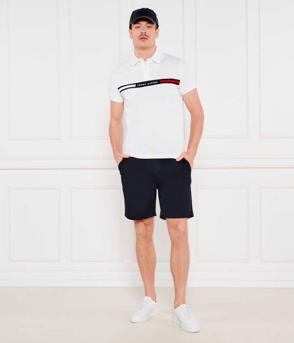 Рубашка поло Regular fit Tommy Hilfiger, белый — фото 2