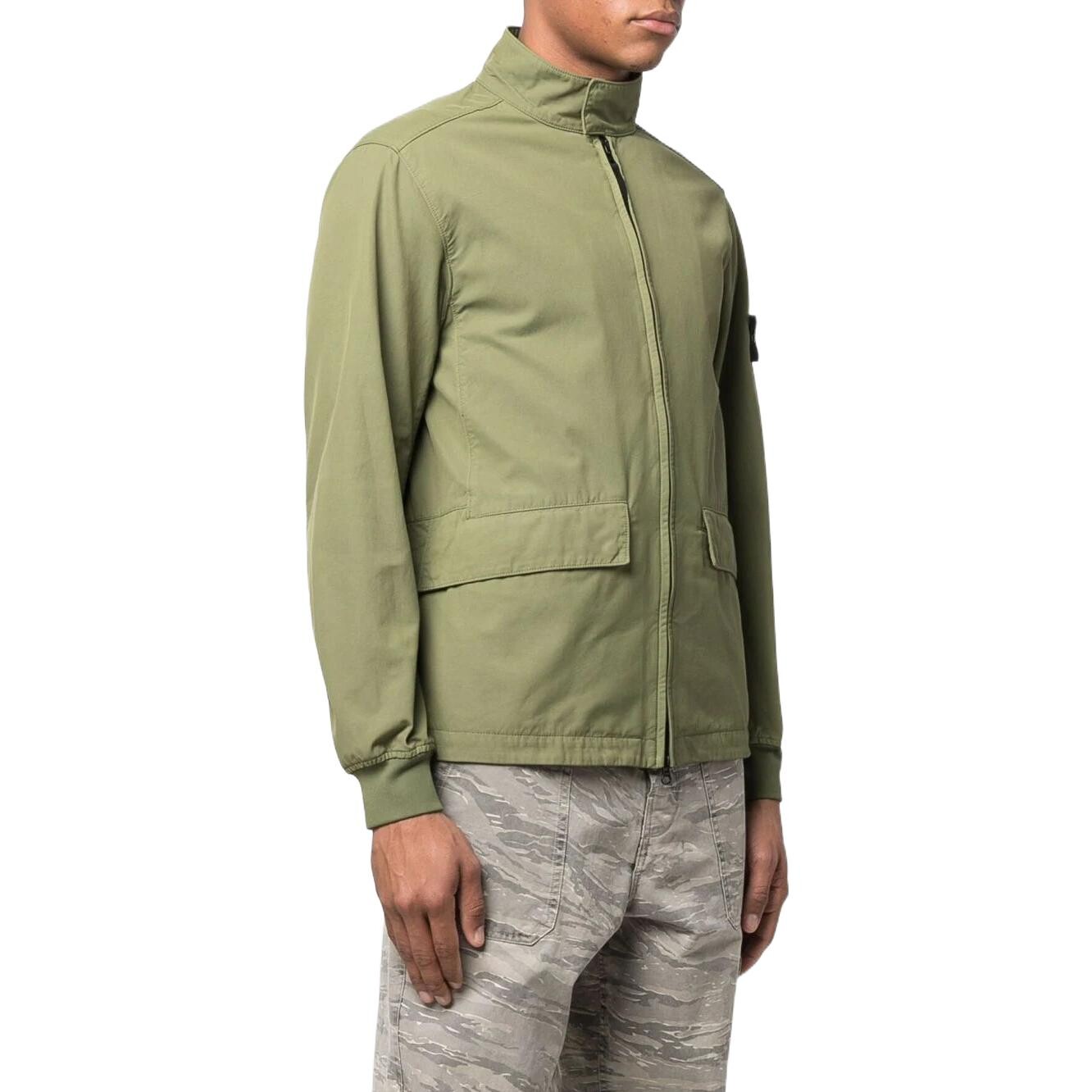STONE ISLAND Мужская куртка, цвет Army Green — фото 3