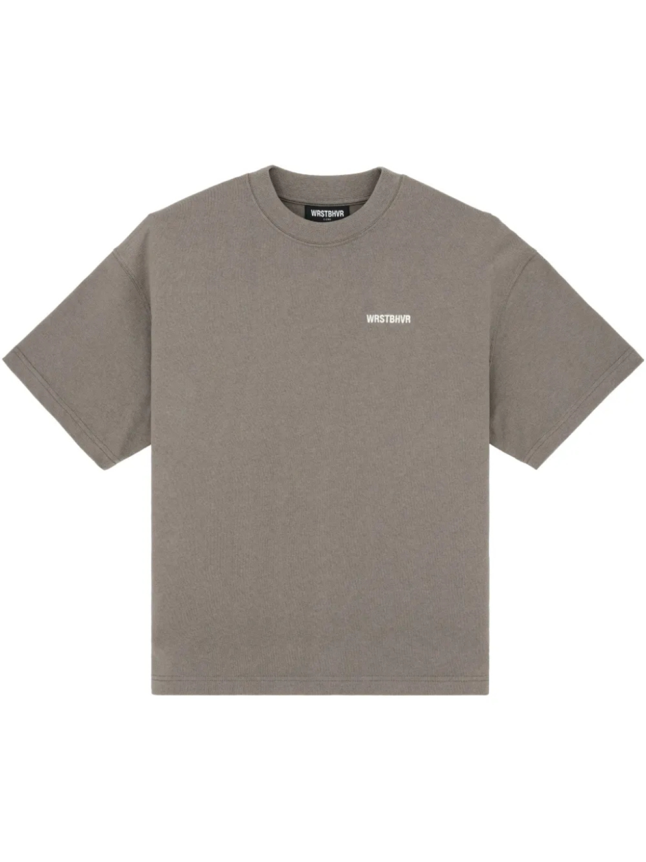 

Футболка с логотипом WRSTBHVR, серый