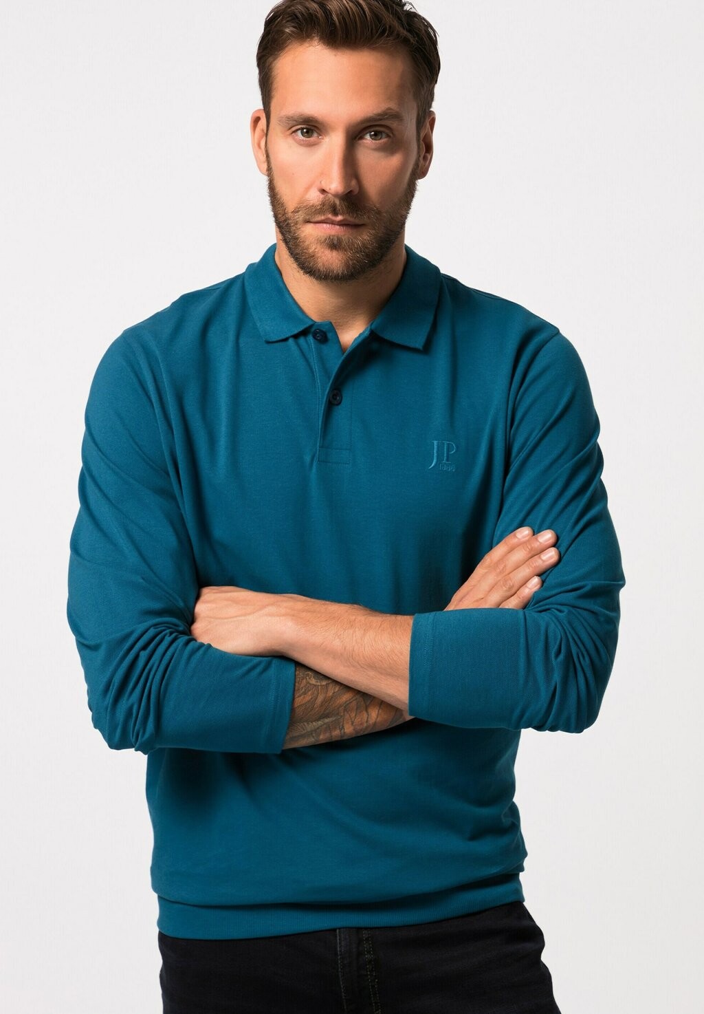 

Рубашка-поло Bauchfit Bis 8 Xl JP1880, цвет blaugrün