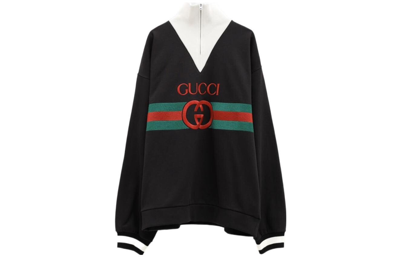

Толстовка мужская черная Gucci, черный