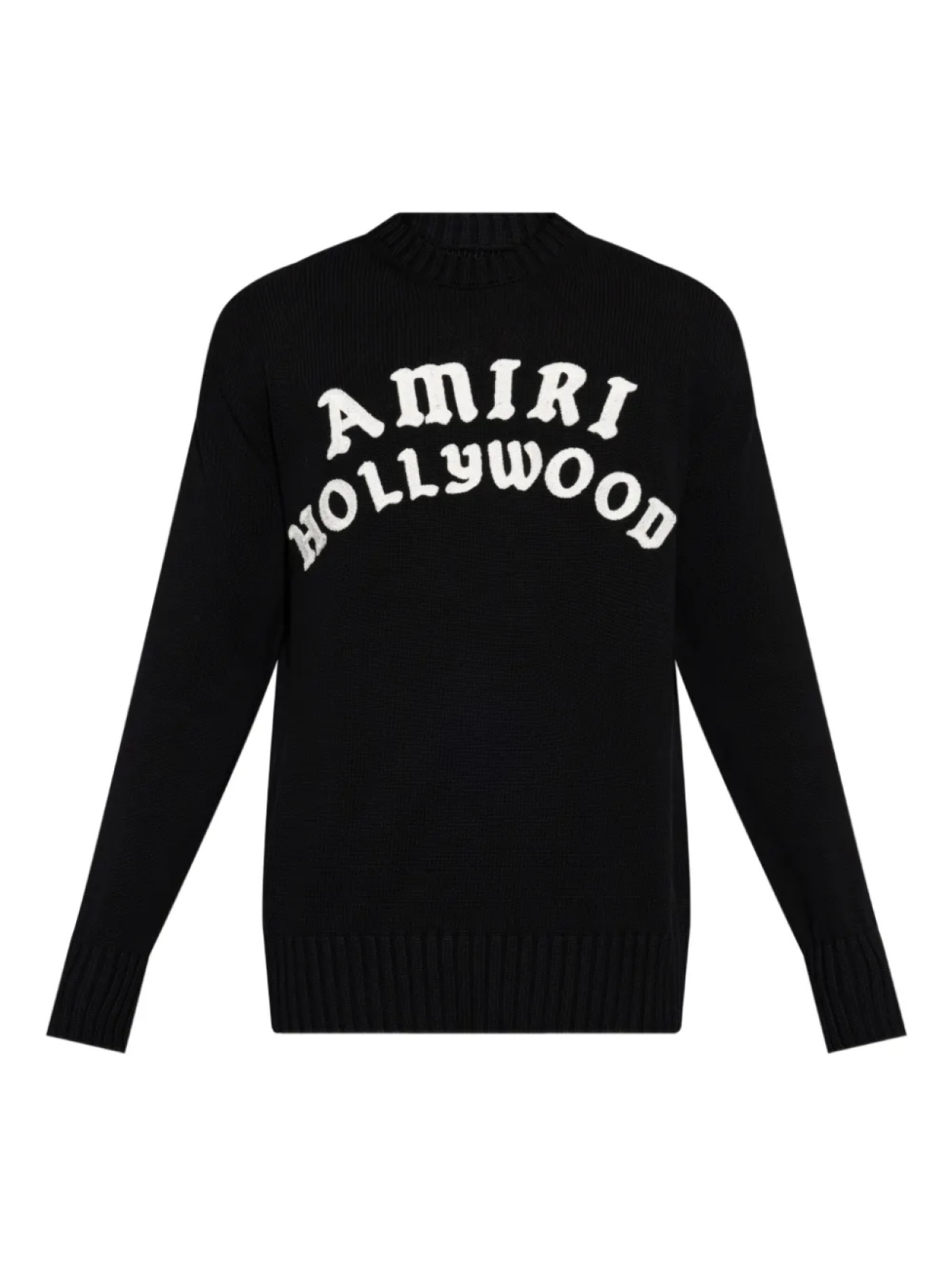 

Свитер с логотипом AMIRI, черный