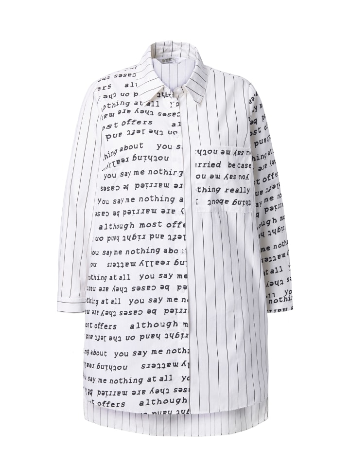 

Блузка-рубашка белоснежного цвета Angel of Style