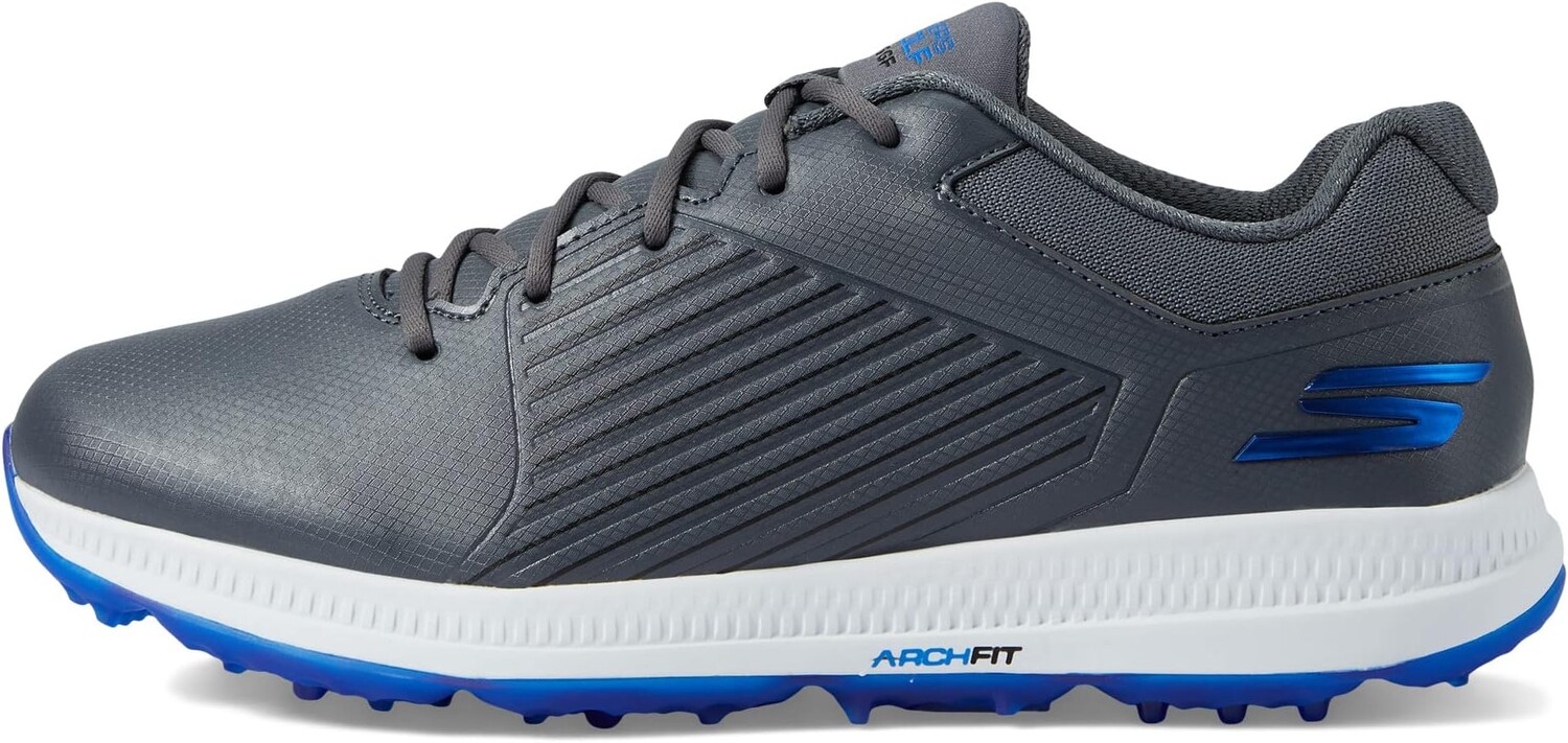 Кроссовки Skechers GO GOLF Go Golf Elite 5-GF, цвет Gray/Blue — фото 4
