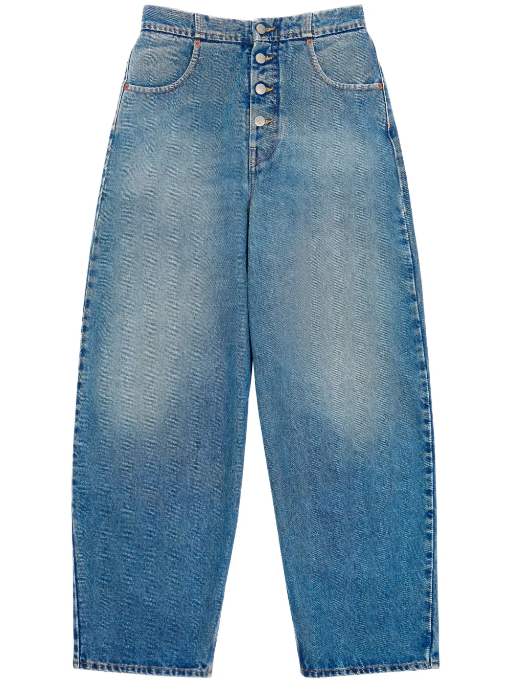 

Широкие джинсы MM6 Maison Margiela, синий