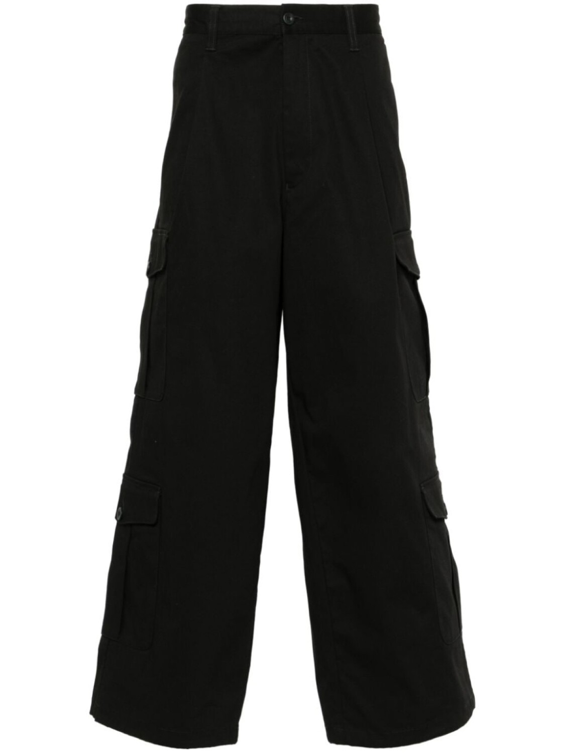 

Emporio Armani твиловые брюки карго, черный