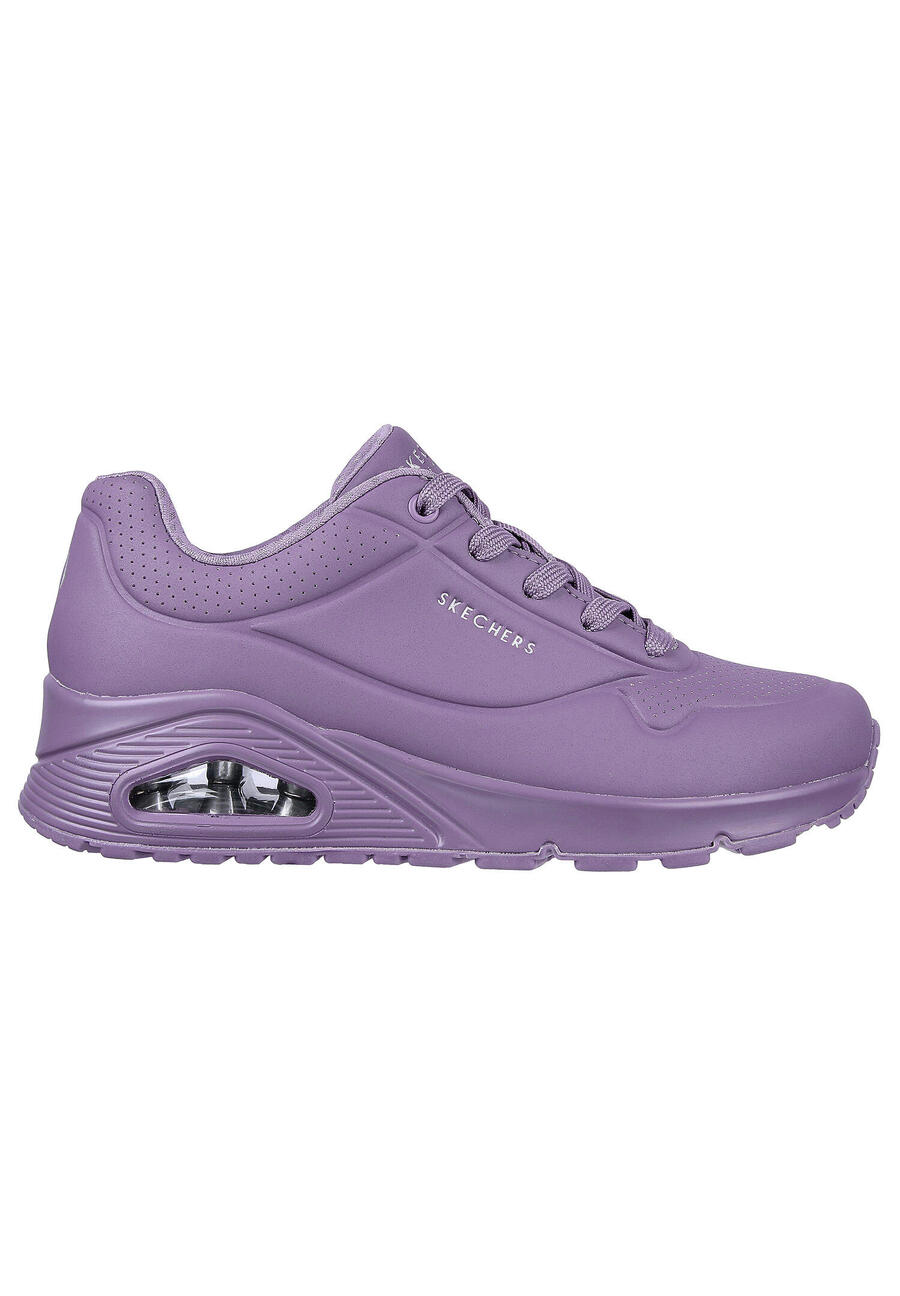 Женские кроссовки Skechers Street Uno -STAND ON AIR 73690 PUR фиолетовые — фото 4