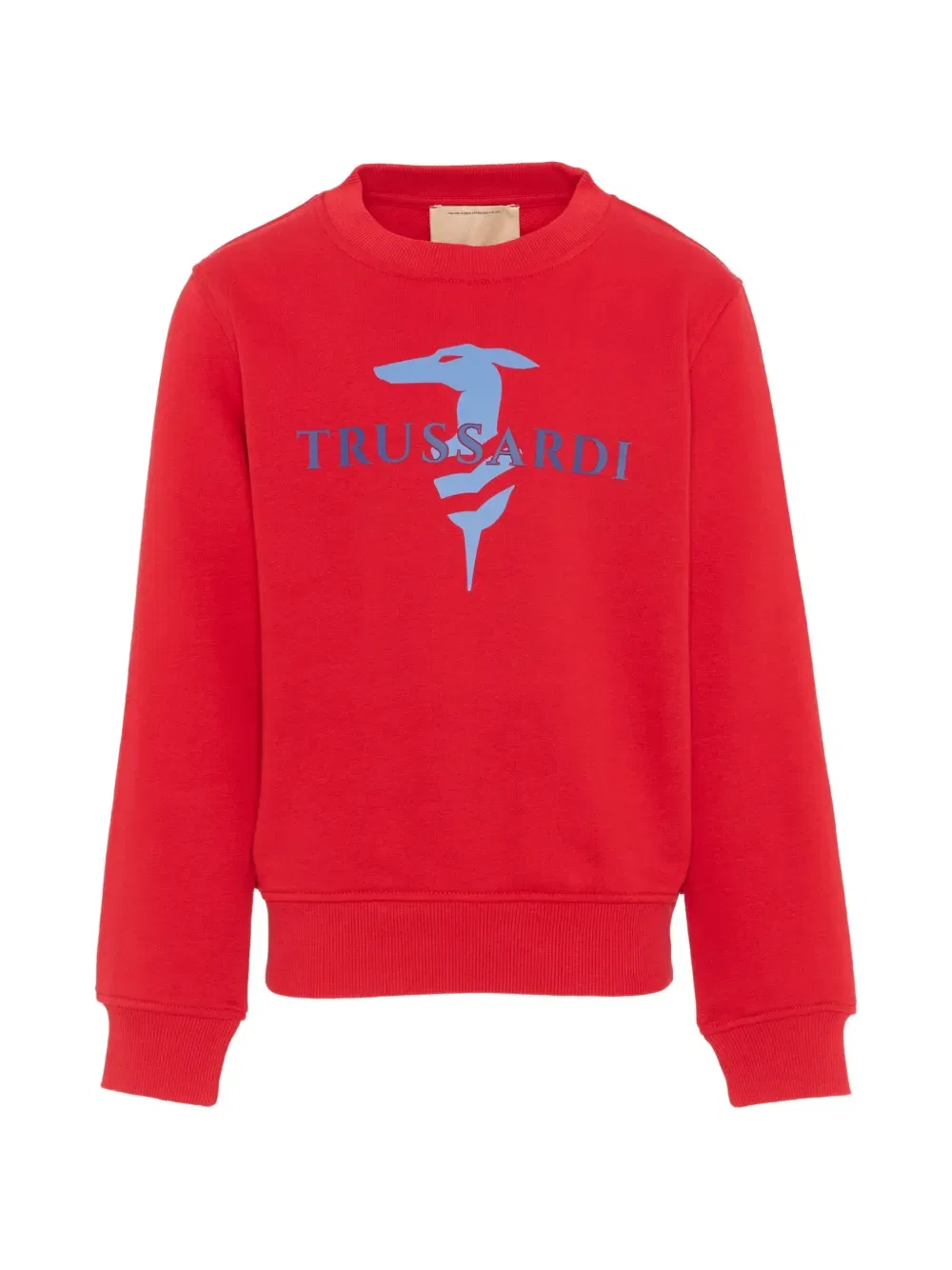Толстовка с логотипом Trussardi Junior, красный