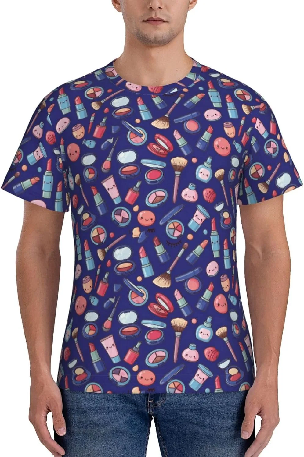 

Футболка Supdreamc Quick Dry для мужчин, Slim Fit