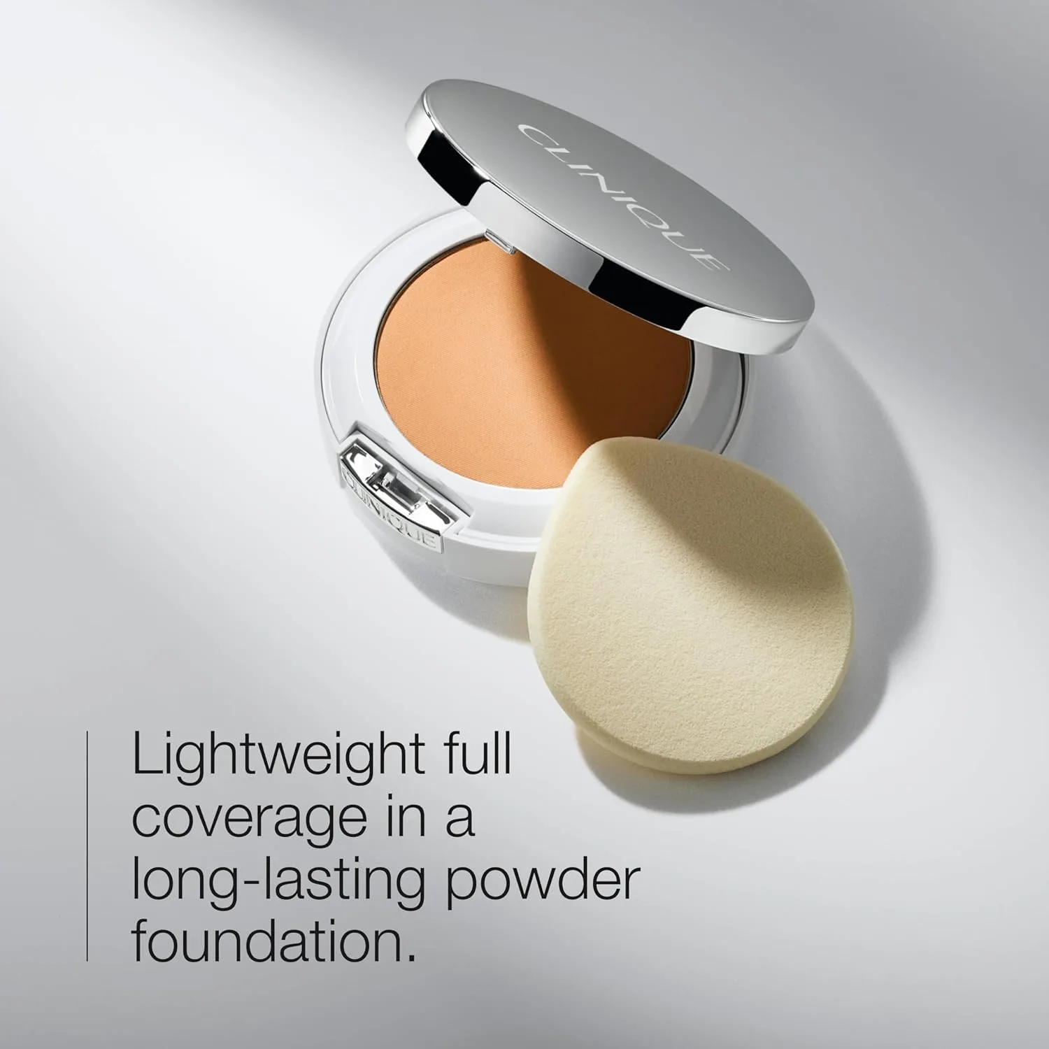 Clinique Beyond Perfecting Powder - легкая пудра с полным покрытием, тональный крем и консилер для сухой, комбинированной и жирной кожи., AI Honey 11 — фото 3
