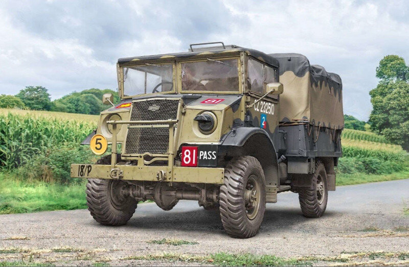 

Пластиковая модель Chevrolet 15 CWT 1/35 Italeri