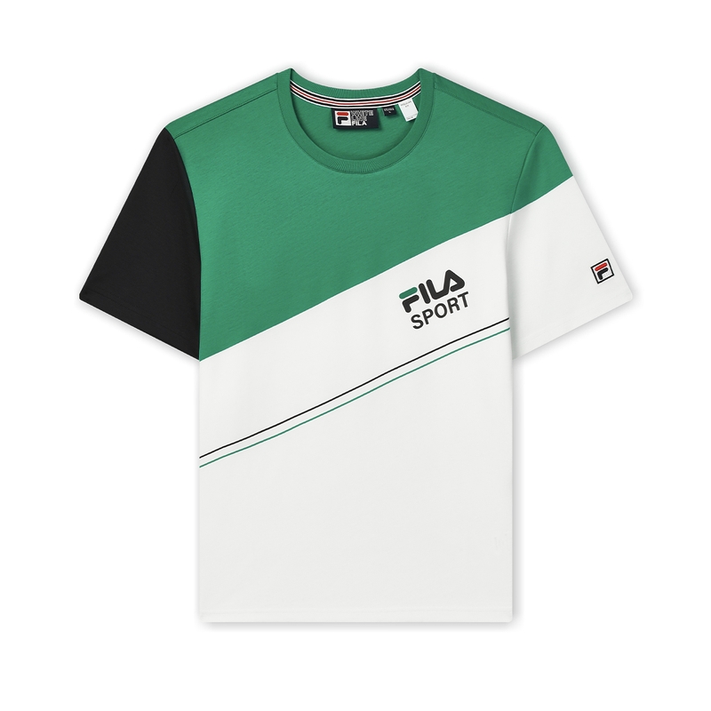 

FILA Футболка мужская, сульфурированная зеленая