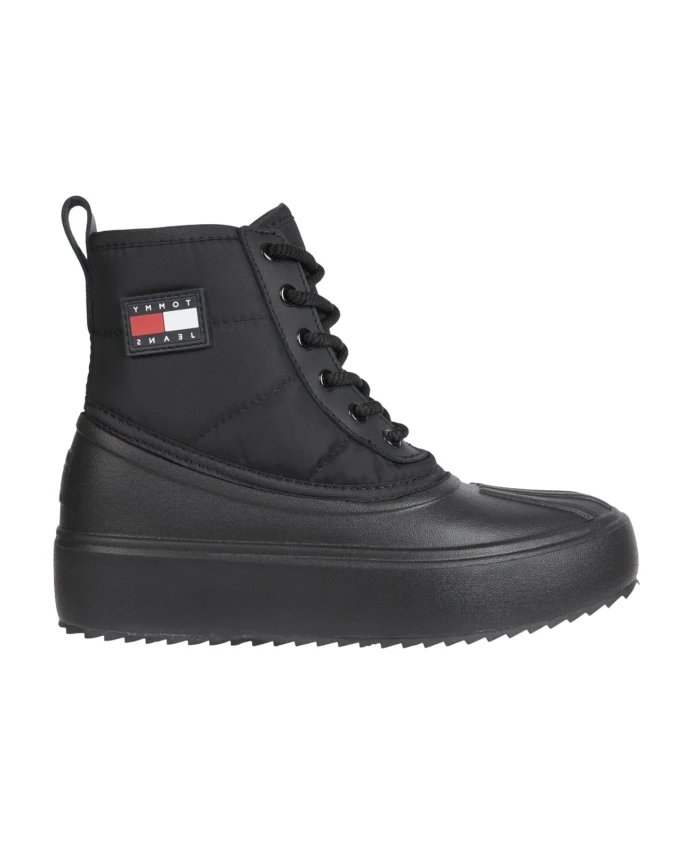 

Ботинки на шнуровке Tommy Jeans, черный