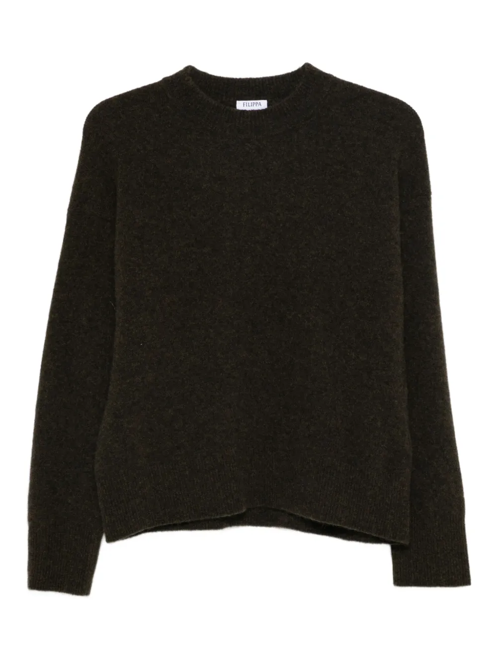 

Свитер с круглым вырезом Filippa K, зеленый