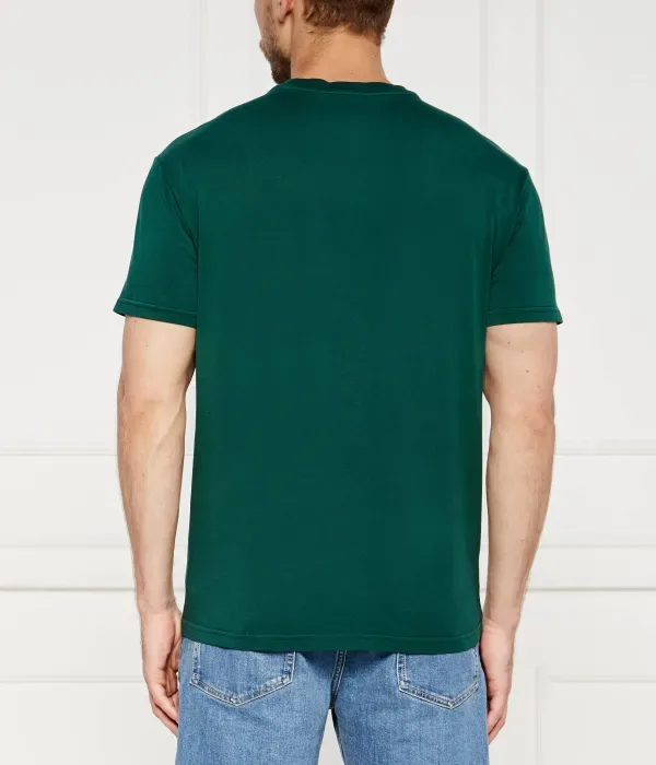 Футболка classic fit Polo Ralph Lauren, зеленый — фото 4