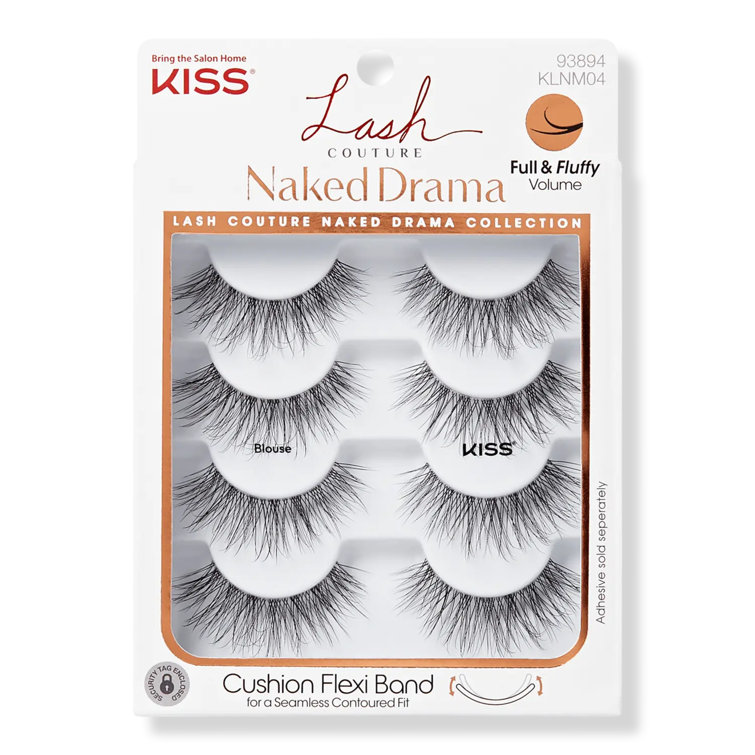 

Накладные ресницы Lash Couture Naked Drama, набор для блузки. Kiss