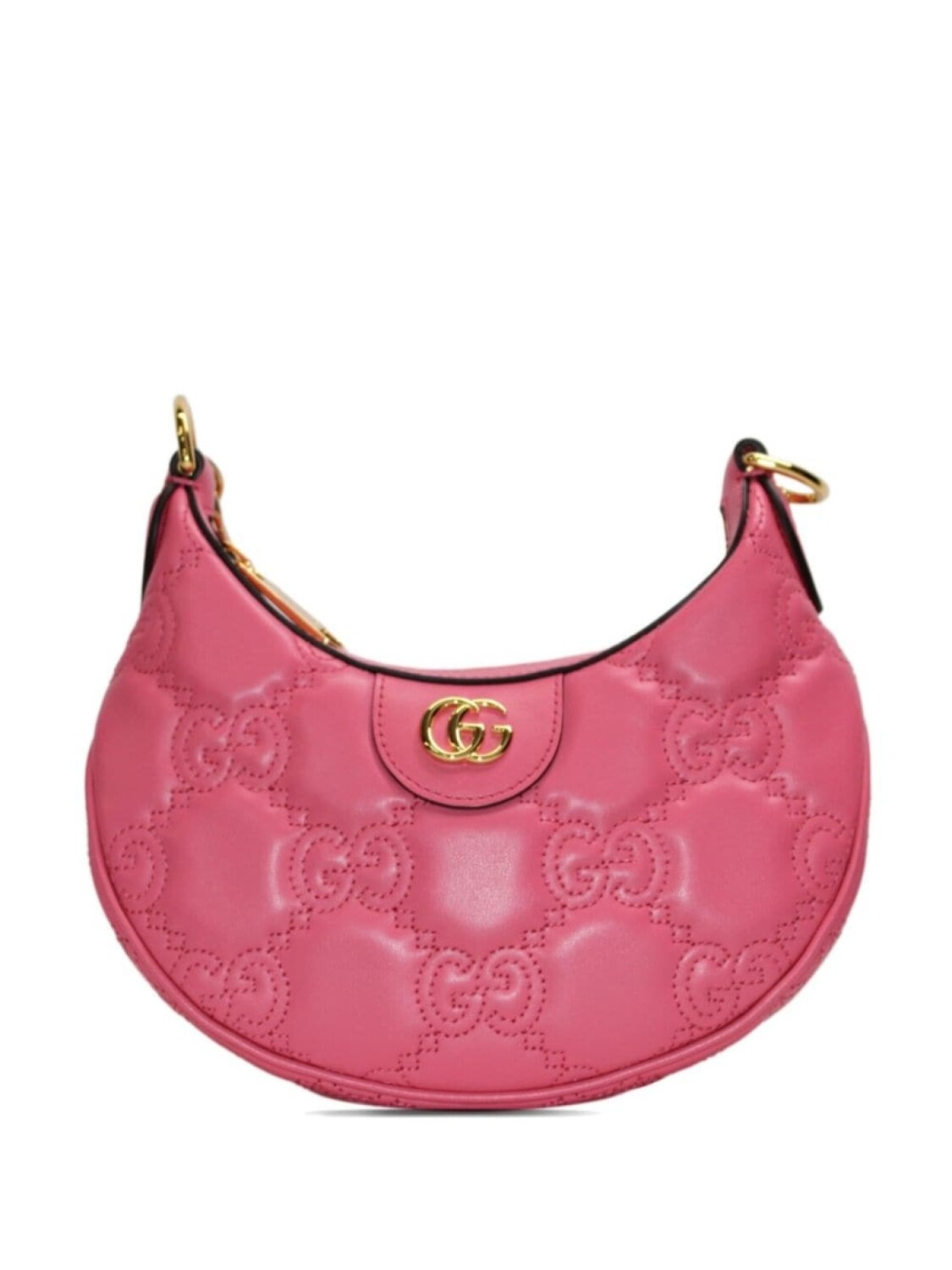 

Маленькая сумка на плечо Gucci GG matelass, розовый