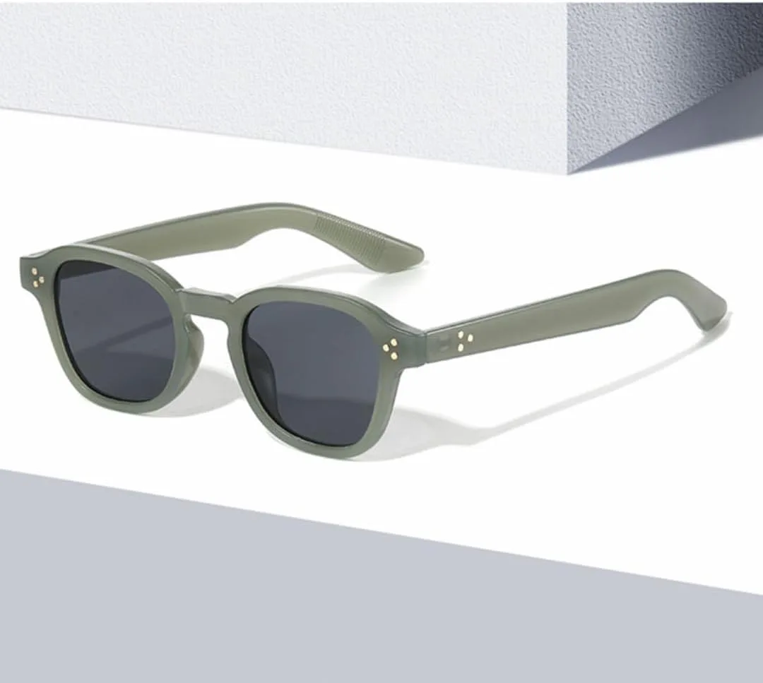 

Солнцезащитные очки с защитой UV400 | Круглая оправа в форме рисовых косточек | Для женщин и мужчин, для занятий спортом на открытом воздухе и вождения DSVIGF, C5